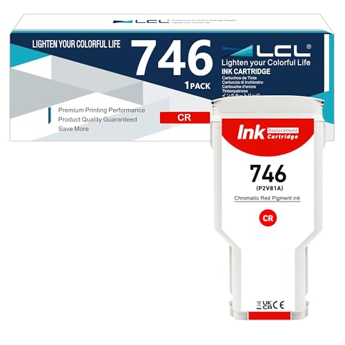 Cartouche rouge 746XL pour traceur HP DesignJet Z6 P2V81A