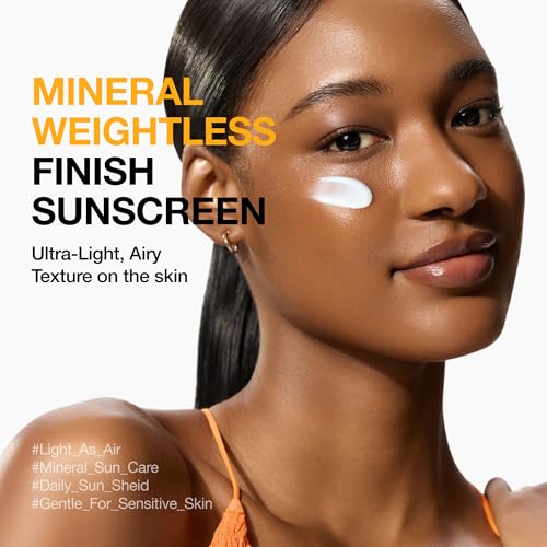 Image of Anua Mineral Weightless Finish Sunscreen SPF 50, Broad Spectrum, Zinc-Based for Sensitive Skin, Lightweight Hydrating Lotion Texture, Under Makeup, Korean Skincare, 1.69 fl oz