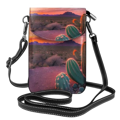 Sac téléphone portable pour femme en cuir libérant les mains en voyage
