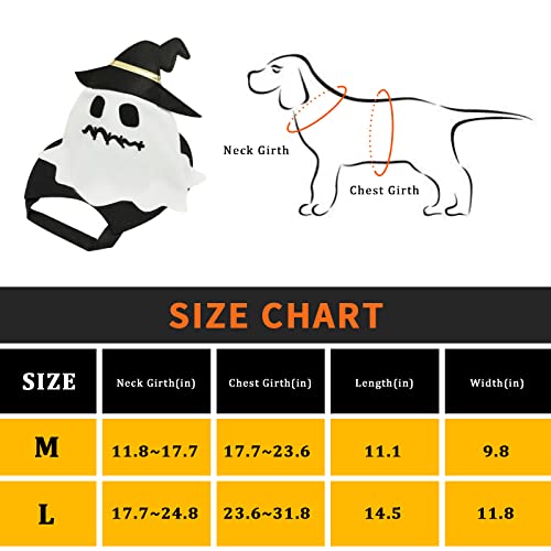 Hotmai Dog Costumes, Glowing Pet Costume For Night, Led Lights Built-In, Holiday Thanksgiving Christmas Pet Costume For Small Medium Large Dogs And Cats, Puppy Cosplay Accessories - 03L #TOP3