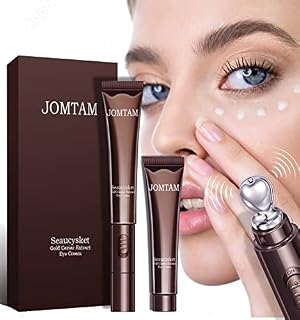 2PCS Eye Creams by Deth Oneth, Eyecream with Vibrating Cooling Applicator for Anti Aging and Wrinkles,Firming Eye Bag,Improve Dark Circles, Puffy Eyes Treatment(20g*2 )