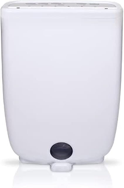 Meaco Portable Dehumidifier DD8L Junior - Compact Desiccant Dehumidifier - Best For Small Homes & Outdoor Spaces - Prevent Condensation, Mould & Damp - 18 x 35 x 50 cm