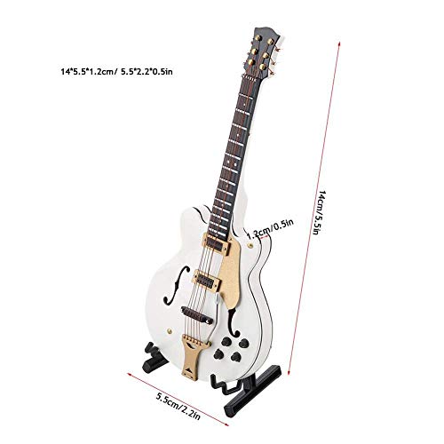 Hztyyier Instrument Ornement Miniature Guitare Ornement Réplique Modèle Musical avec étui pour Cadeaux d’anniversaire De… - Les Beatles, Paul McCartney, John Lennon, RIngo Starr, George Harrison Hztyyier Instrument Ornement Miniature Guitare Ornement Réplique Modèle Musical avec étui pour Cadeaux d'anniversaire De… – Image 5