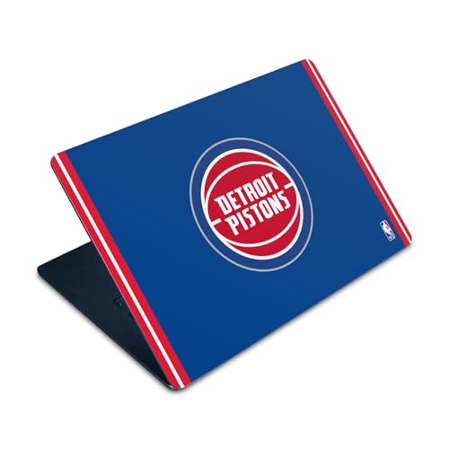 Autocollant Peau MacBook Air 15 M2 2023 Vinyle Ultra-Fin NBA Detroit Pistons Bleu