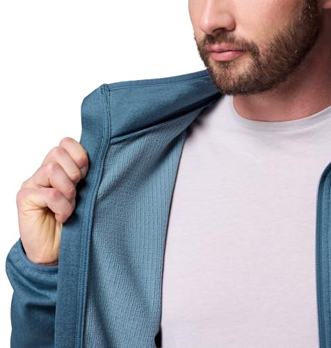 Image of Columbia Men's Essential Hike Grid Fleece Full Zip
