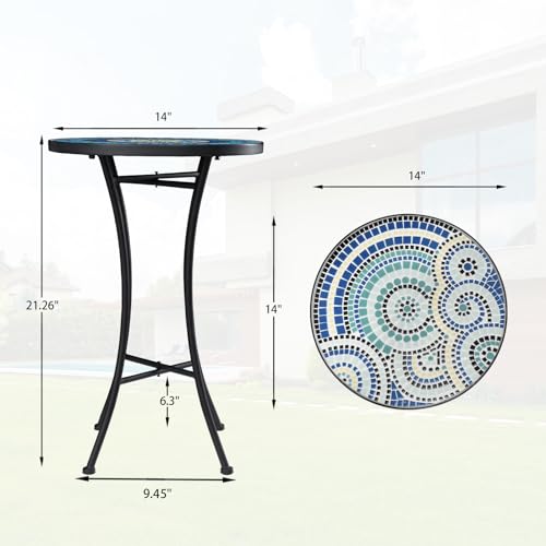 Encuentra reviews de Mesa mosaico los más solicitados. 3 Imagen adicional