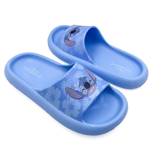 Ground Up Lilo & Stitch Tropical Smiles Women's Flip Flop Cloud Comfort Slide Sandals