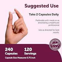 Micro Ingredients Pure Methylated Multivitamin for Women, 240 Capsules — image 4