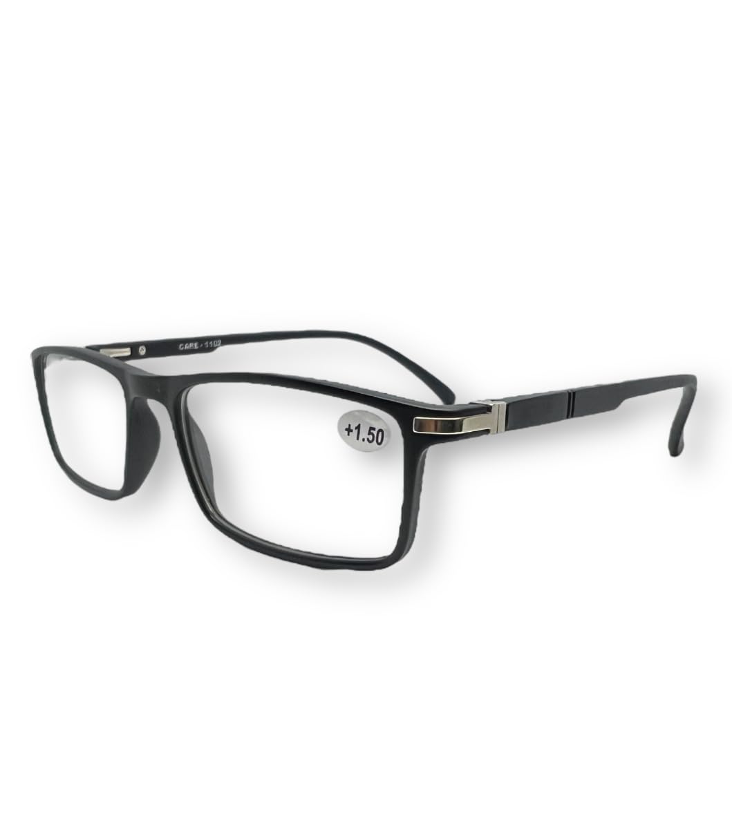 Kishor Opticals| CARE Reading Frames | Reading Glasses for Men and Women |+1 +1.25 +1.50 +1.75 +2 +2.25 +2.50 +2.75 +3 +3.50 Reading Power Number Glass (Matte Black, 2.50) (B0CQYK2VWK) Amazon Price History, Amazon Price Tracker