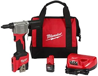 MILWAUKEE ELECTRIC TOOLS CORP 2550-22 M12 Rivet Tool Kit (2550-22)