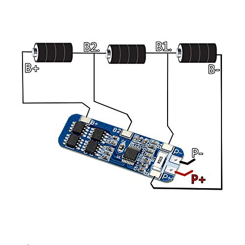 3S 10A 12V Batteria al litio Caricabatteria Modulo...