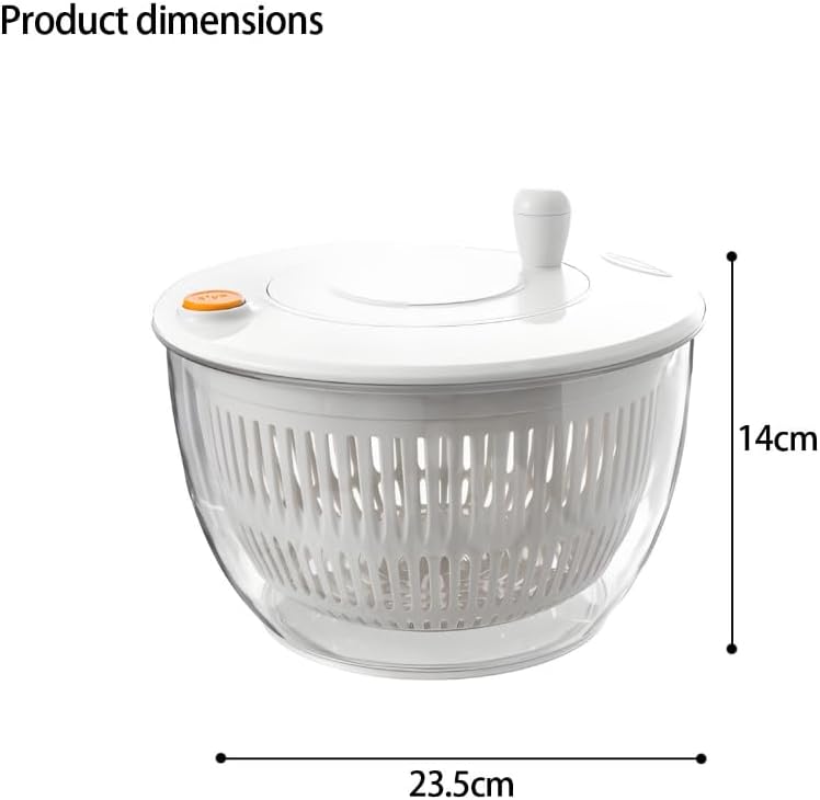 Large Capacity Kitchen Gadget for Salad and Vegetable Cutting with Drain Outlet