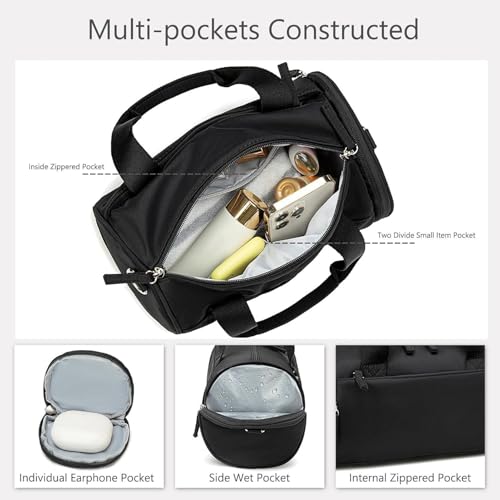Accessoire de sport avec compartiment et sac de voyage en tissu durable