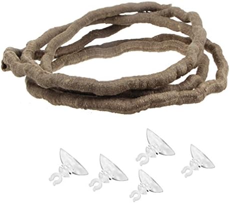 emours Small Animal Bend-A-Branch Jungle Vine Pet Habitat Decor with Sunction Cups