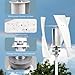 3000W 8000W Vertical Wind Turbine Generator Kit - High-Efficiency Renewable Energy System for Off-Grid Power, 8000W 48V Wind Energy Solution for Home Use