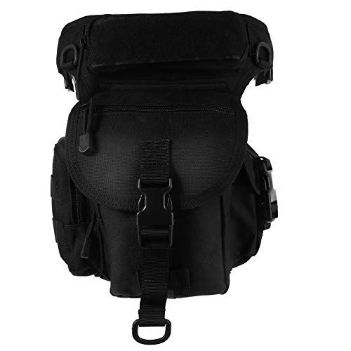 BESPORTBLE Pochete masculina pochete com perna caída, bolsa para coxas, motociclismo, andar à prova