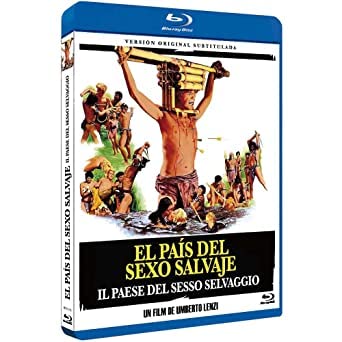 CANNIBALIS : AU PAYS DE L'EXORCISME / Sacrifice! ( Il paese del sesso selvaggio ) [ Origine Espagnole, Sans Langue Francaise ] (Blu-Ray)