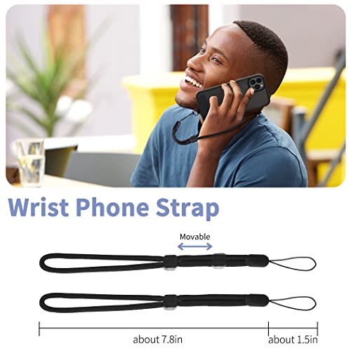 Cacoe 16CPRLY+BL2 Cell Phone Lanyard 2 Pack-1× Adjustable Neck Strap,1× Wrist Strap,2× Pads,Universal Crossbody,Multifuctional Compatible thumb #7