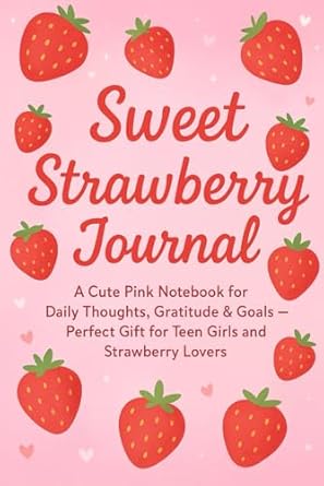 Sweet Strawberry Journal