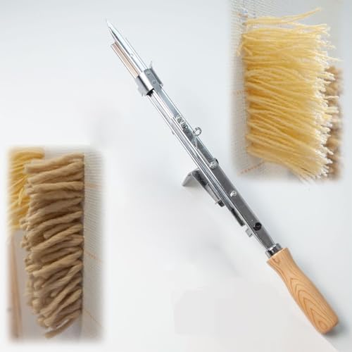 Strumenti fai da te: la macchina floccante manuale può realizzare tappeti trapuntati, tappetini, arazzi da parete, cuscini per divani, ecc., decorare la stanza con opere fatte in casa e creare uno stile di casa diverso.