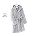 Lacoste Fairplay 100% Cotton Terry Bath Robe with Hood, 34