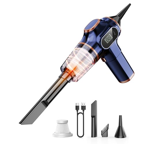 Nikocreos Cordless Handheld Vacuum 15000Pa LCD