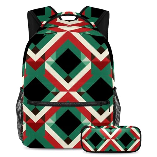Ensemble de cartable drapeau artistique 82 grand volume mixte