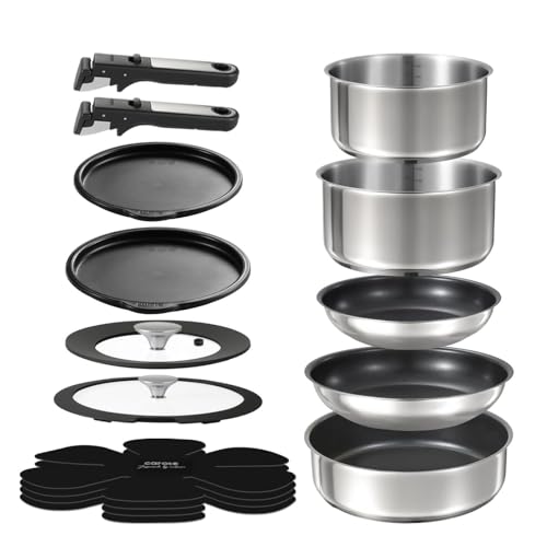 CAROTE �J���[�e �t���C�p�� �Z�b�g 15�_ �X�e�����X IH�E�K�X�ΑΉ� �H��@�Ή� PFOA�Ȃǂ̗L�Q�����s�g�p �v���d�l �Z�w�\�� ������ �y�� ������ �����̂Ƃ�� �`�^���R�[�g �X���X�����ׂ� �������ɂ��� ��Z�b�g �ϖ��Ր��e�X�g10