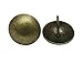 Generic Round Large-headed Nail 1" Diameter Color Antique Brass Pack of 30