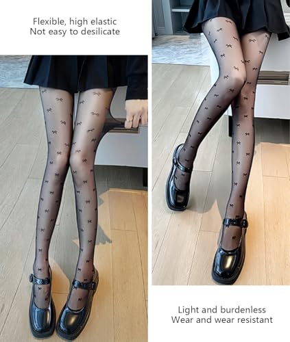 Women Tights, Sheer High Waist Pantyhose, Control Top Stockings3