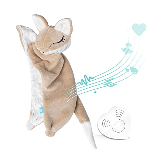 myHummy Einschlafhilfe Baby Fox Basic Fox weiß | White Noise Baby...
