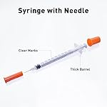 U-100 1cc 31 Gauge 5/16 Inch Syringe, Individually Packed 20 PACK - Image 5