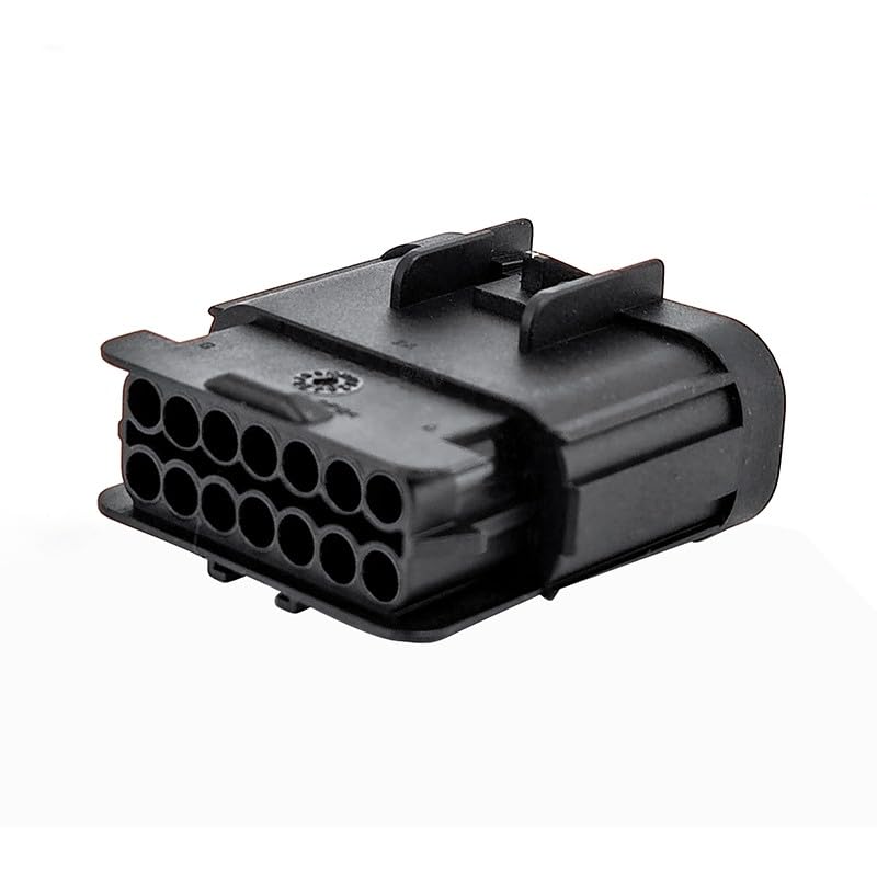 GT 14 Pin Female Male Waterproof Auto Car Wire Electrical Connector Automotive Housing Plug 15326856 15326861 for Chevrolet - (Color Name: Female)