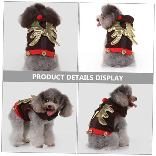 Disfraz de perro Navidad Coffee tamaño M miniatura 3