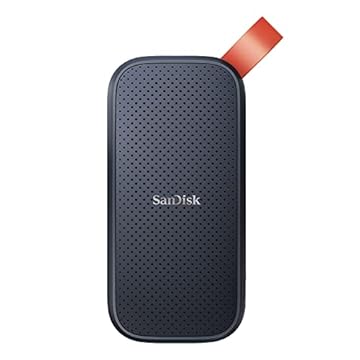 SanDisk SSD portátil de 2 TB - até 800 MB/s, USB-C, USB 3.2 geração 2, firmware atualizado - Unidade de estado sólido externa - SDSSDE30-2T00-G26