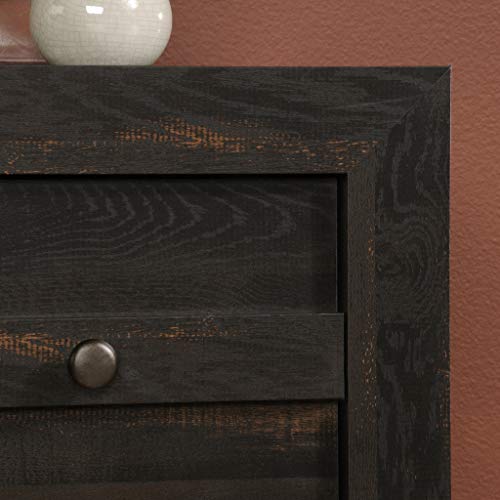 Sauder Dakota Pass 4-Drawer Chest, Char Pine Finish #TOP4