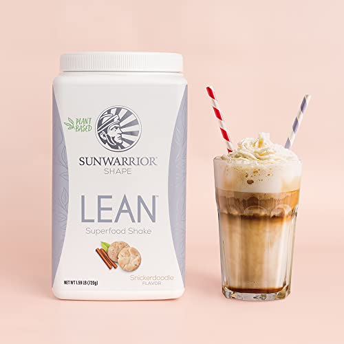 Sunwarrior LEAN MEAL ILLUMIN8 SNICKERDOODLE 720 G Meal Replacement Shake Vegan Protein Superfood Shake Meal Replacement Organic Protein Supplement thumb #5
