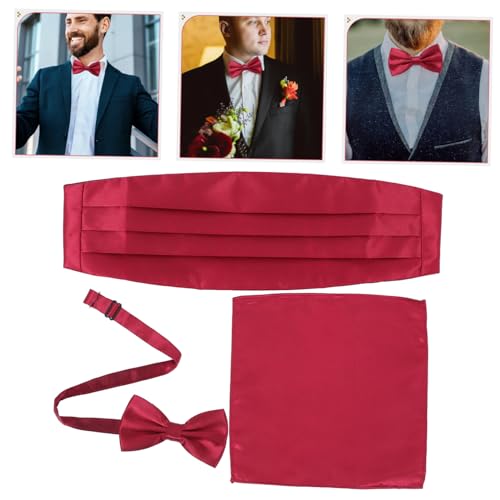 Set Completo de Corbata de Moño y Complementos para Hombre miniatura 7