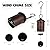 Deep Tone Wind Chimes for Outside - 22" Bronze Serenity Bell, Durable Anodized Aluminum Wind Chimes for Garden, Patio, Porch, Yard, Memorial and Housewarming Gifts, Weather-Resistant Outdoor Decor