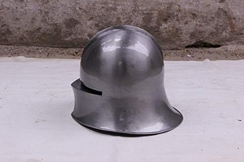 Medieval Knight 18GA SCA Simple German Sallet Helmet Reenactment Replica