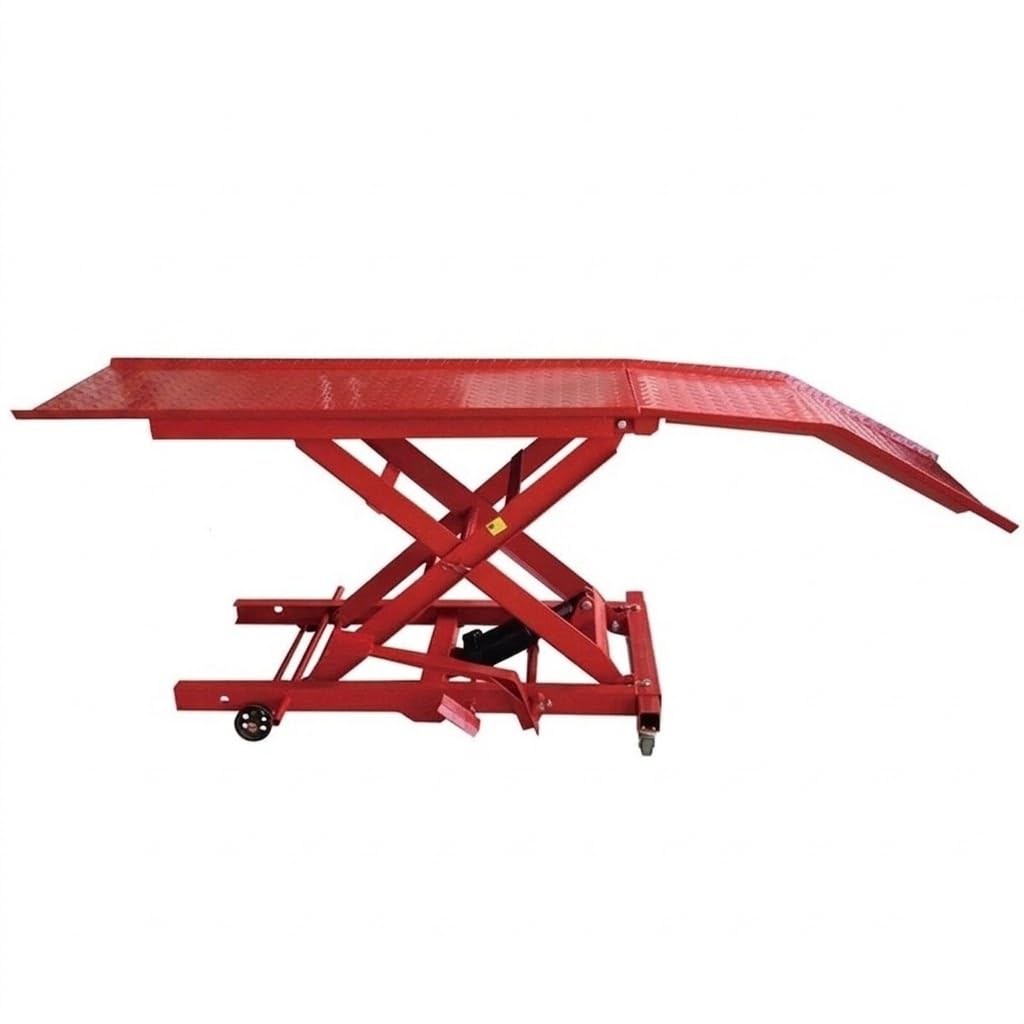 CRUIZER Ponte Professionale Sollevatore Idraulico Moto Scooter Pompa Pedale 450 kg