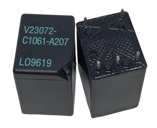 Relé V23072-C1061-A207 con conmutación estable de 5 pines y alta resistencia 41172B-12V