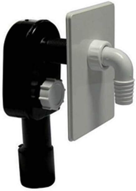 Valsir Washing Machine Siphon Built-in PP White – Diam./U 40/50