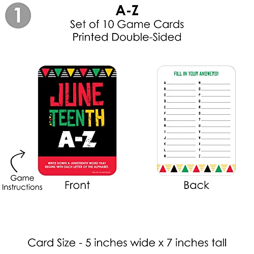 Happy Juneteenth 4 juegos de cartas - Gamerific Bundle miniatura 4