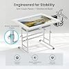 ALL4JIG 1500 Piece Light-Weight Adjustable Tilting Plastic Jigsaw Puzzle Table for Adults, 25.59x34.25 Multi-Functional Puzzle Board with 4 Drawers & Protective Cover, 45-Degree Any-Angle Tilt