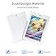 Wigearss 10 Stück 35PT Magnetischer Kartenhalter UV-Schutz-Transparent Karten Rahmen Kartenhüllen Schutzhüllen für Pokemon, Magic, MTG, Yugioh, Sportkarten Sammlung