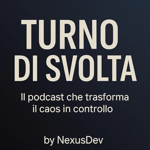 Page de couverture de Turno di Svolta