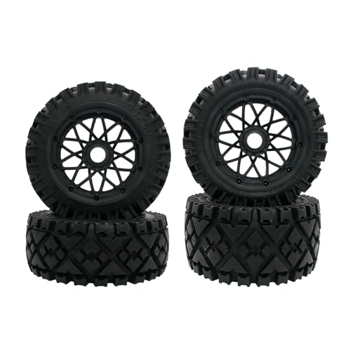 Pneu tout-terrain réticulé 1/5 avec moyeu de roue avant arrière pour voiture Baja 5B
