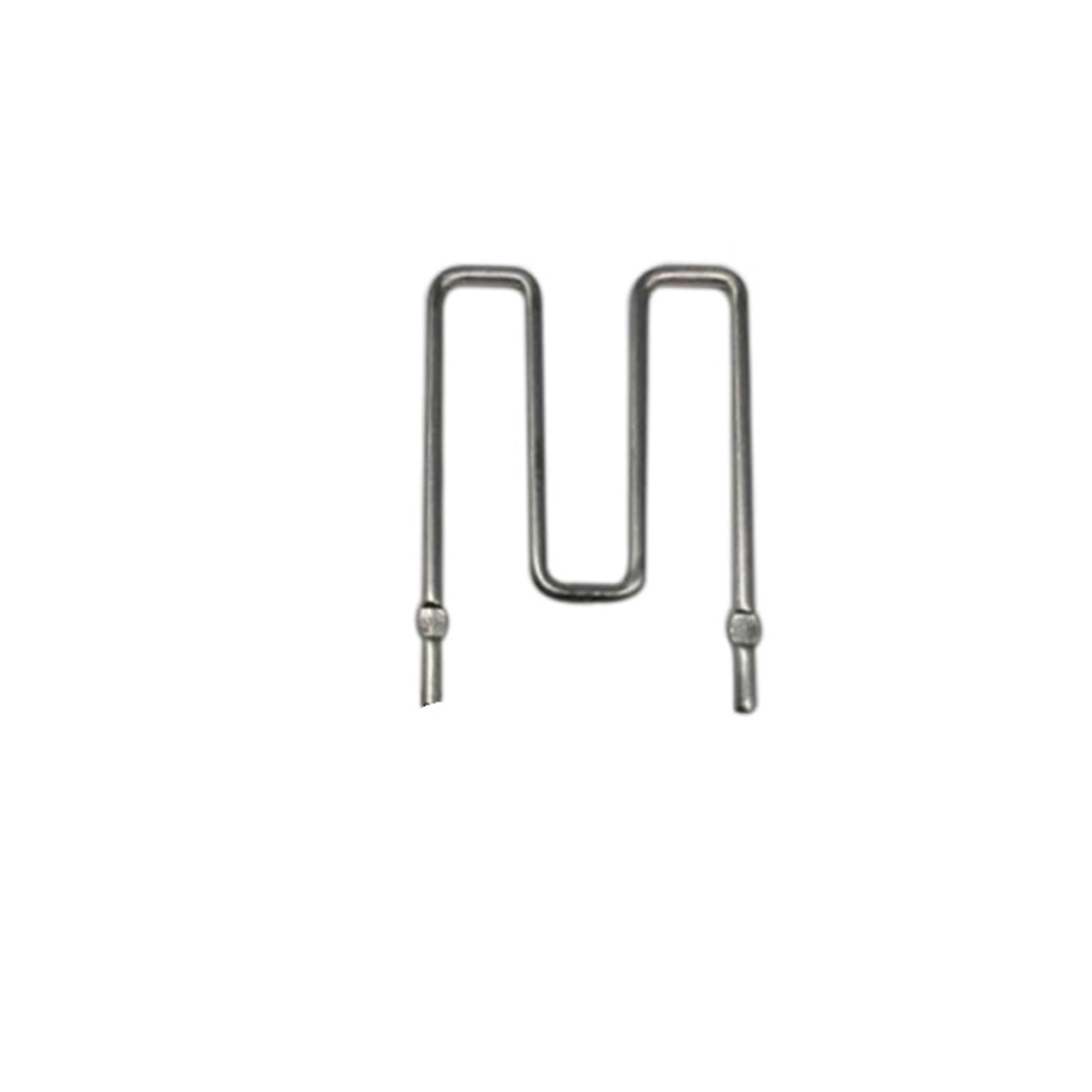 Résistance Constantan 50mr 0.05R de 1mm de diamètre avec pas de 15mm en lot de 10 pièces