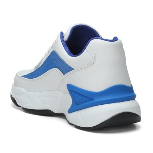 Image of FIELD CARE Fusion Casual Athletic Chunky Stylish Outsole Comfort Lace-Up Sneakers.